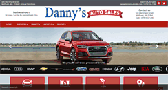 Desktop Screenshot of dannysautosale.com